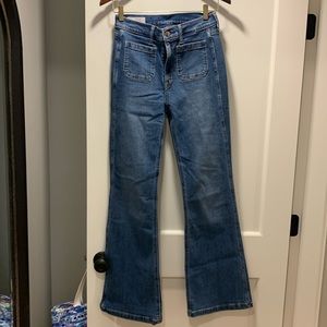 Gap 70’s flare high rise size 27